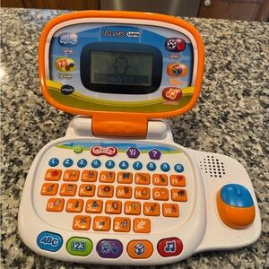 Tote & Go Laptop - Orange and White